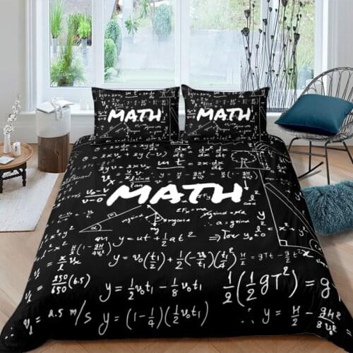 Home Textiles Black White 3D Bedding Set Geometric Duvet Cover Sets Queen Full Size Luxury Home Decor Polyester Comforter Cover