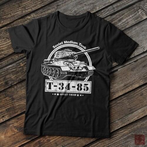 T 34 85 WW2 Soviet Tank T Shirt