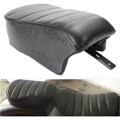 GZYF For Harley Sportster Iron 883 XL883N 2016 2017 Black Rear Passenger Pillion Seat Long Warranty offered