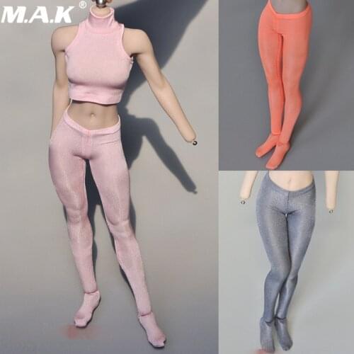 1/6 Female Model Accessories Tight Leggings Pants Stockings Fit 12" Action Figure Body Toys
