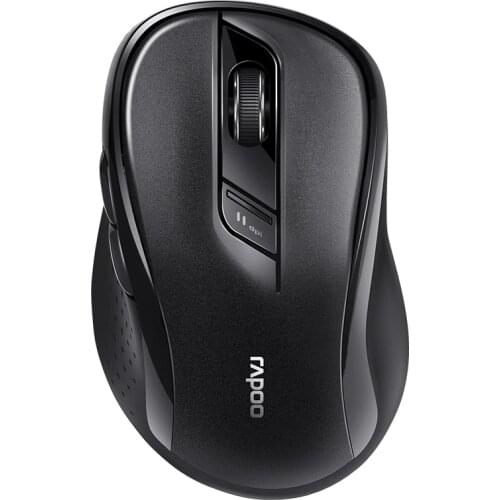 Rapoo M500 Silent Multi-mode Wireless Mouse Bluetooth 3.0/4.0 & 2.4G switch between 3 Devices Connection 1600 DPI Computer mouse
