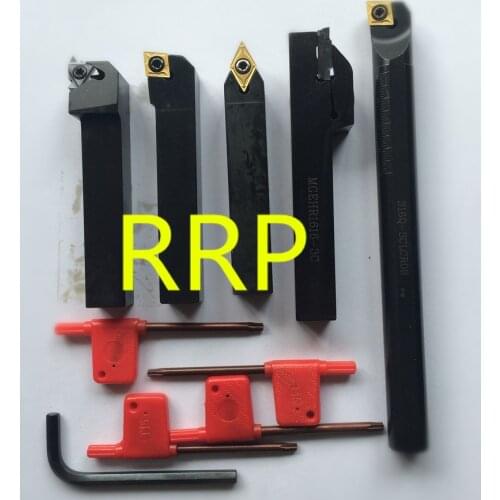 New 16mm 5pcs Lathe cutting tool set, the most useful cutter set, 5pcs turning tool set to make your work easier