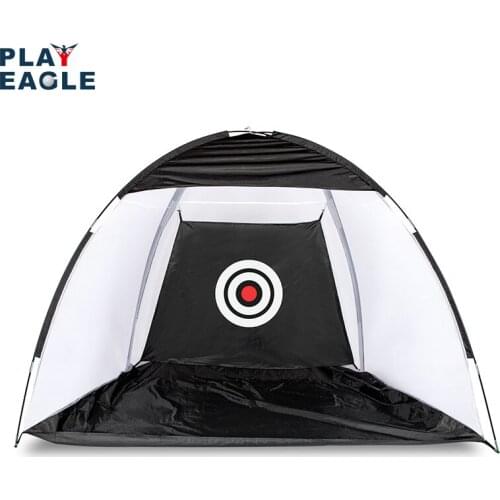 Golf Practice Net Fiberglass Rod Polyester Mesh Oxford Colth Portable Easy To Install Indoors Outdoors Swing Chip Golf Net