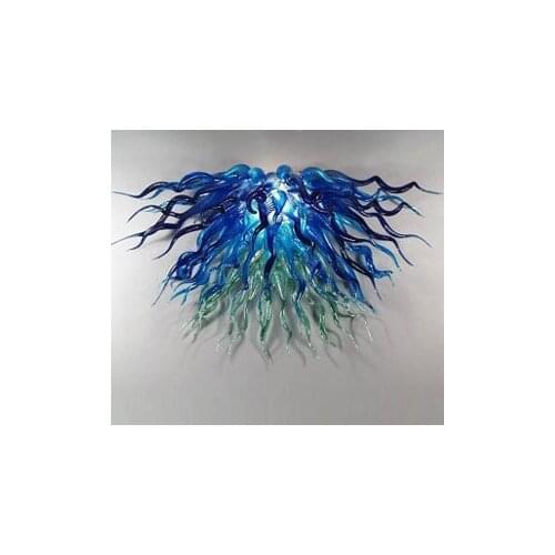 Modern Best Decoration LED Light Source Style Hand Blown Glass Hanging Chandelier