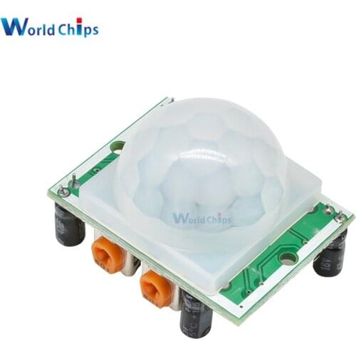 SR501 Motion Sensor Detector Module HC-SR501 Adjust IR Pyroelectric Infrared PIR module for arduino Diy Kit