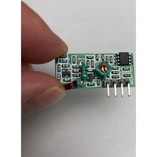 433Mhz Super Regenerative 5V RF Wireless Receiver Module TTL Level Current Low Power Consumption