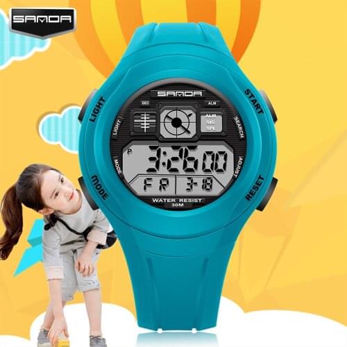 BASID Sport Watch Kids Boys Girls Child Watches Cartoon Waterproof For Pupil Birthday Gifts Digital Clocks Students Women Men
