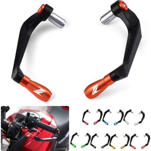 For Kawasaki Z1000 Z250 Z750 Z400 Z900 Z650 Z800 Motorcycle Lever Guards Crash Falling Protector Handlebar Aluminum Accessories