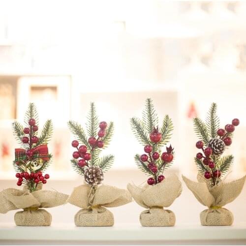 1PC New Merry Christmas Tree Bedroom Desk Decoration Toy Doll Gift Office Home Children Christmas Decorations for Home