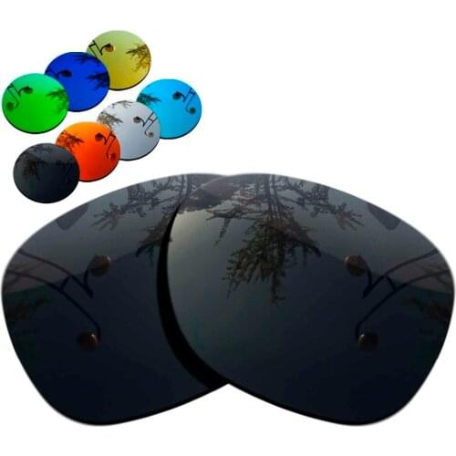 100% Precisely Cut Polarized Replacement Lenses for Garage Rock Sunglasses Solid Black Color- Choices