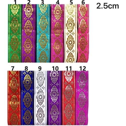 2.5cm ethnic style folk style nation style jacquard ribbon,jacquard webbing,garment ribbon,shoes ribbon,bag ribbon,QC0618C
