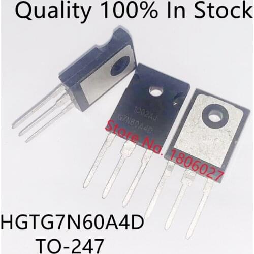 5PCS/lot G7N60A4D HGTG7N60A4D TO-247 600V 7A Spot hot sale