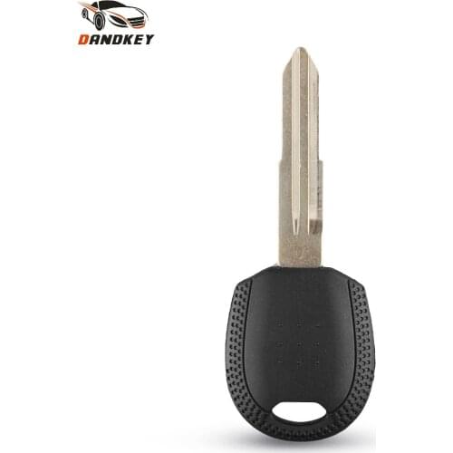 Dandkey Remote Key Shell For Kia Rio Cerato Picanto Spectra Sportage Key Case Fob Cover Transponder Chip Right/HYN7R Key Blade