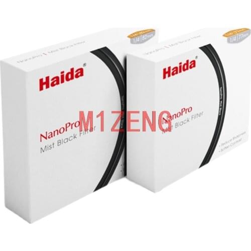 NanoPro 1/4 1/8 intensity Mist black Soft Focus Effect Diffuser Diffusion Lens Filter For 52 58 62 67 72 77 82 mm camera