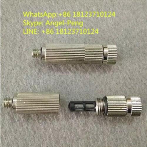 High pressure anti drip Fog Mist Nozzle, mist cooling nozzle. Brass nozzle. Mist cooling products