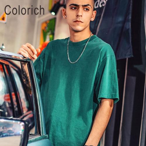 Rainbowtouches Srtreetwear Vintage Acid Enzyme Wash T-shirt For Men