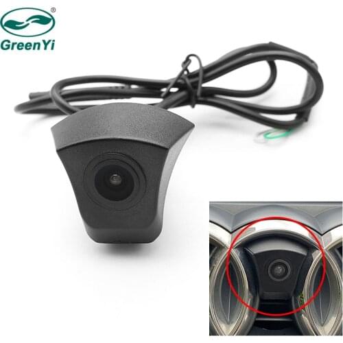 GreenYi Car Front View Camera for Audi A1 A3 A4 A5 A4L A6L TT Q3 Q5 Night Vision Vehicle CCD Chip Logo Camera