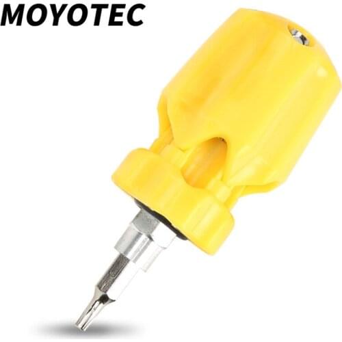 MOYOTEC 6 In 1 Mini Screwdriver Multitool Multifunctional Screwdriver Set Hand Tool Houshood Repair Tools