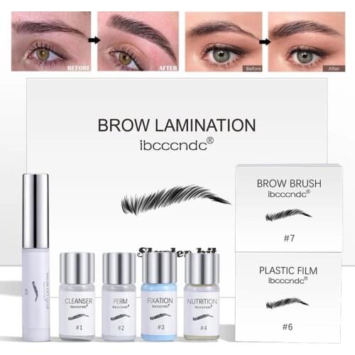 Brow Lift Kit Brow Lamination Kit Eyebrow Enhance Styling For Semi-Permanent Curling Perming Lift Eyebrow Lifting Makeup Set