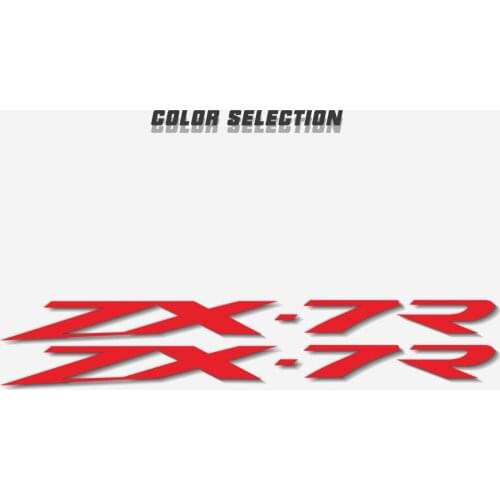 Stickers Motorcycle bicycle fuel tank sticker wheel helmet MOTO waterproof reflective logo decal For KAWASAKI ZX-7R ZX7R zx 7r