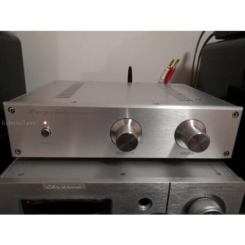 New Breeze Audio Bluetooth 5.0 A2 Golden Sealed Marantz HDAM Design Home Audio Power Amplifier 120W+120W/4ohms