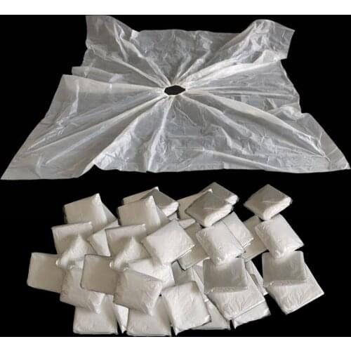 Disposable Salon Hair Cut Hairdressing Hairdresser Barbers Cape Gown Cloth