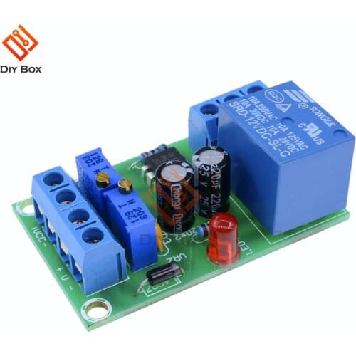 XH-M601 Battery Charging Control Board 12V Intelligent Charger Power Supply Control Module Panel Automatic Charging/Stop Switch