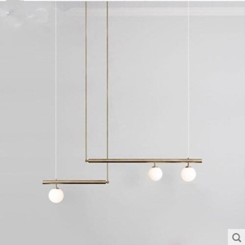 Nordic stone gold pendant light lighting for boys room lustres avizeler lampes suspendues lamparas de techo