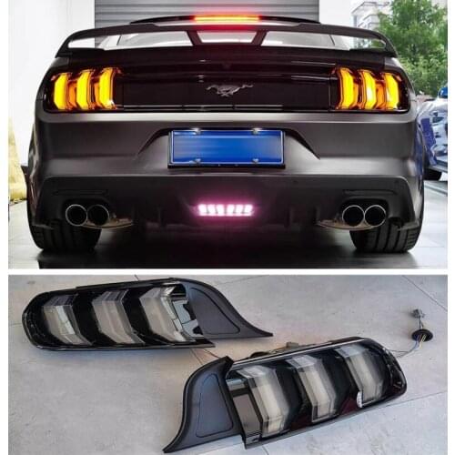 For 15-20 Ford Mustang Retrofitted taillight Assembly Special Water Taillight Multi-mode rear taillight