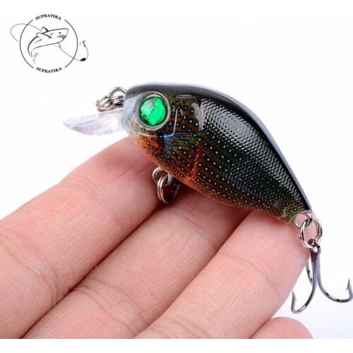 1Pcs Crankbait Fishing Wobblers 5.5cm/7g Artificial Crank Bait Bass Fishing Lure Pike Trolling Pesca Carp Fishing Tackle