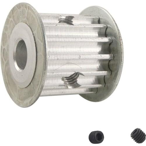 2PCS 5M 15 Teeth Timing Pulley, 16mm Belt Width, Bore 12mm/5mm/6mm/6.35mm/8mm/10mm, 5mm Pitch, Synchronous HTD Belt Pulley