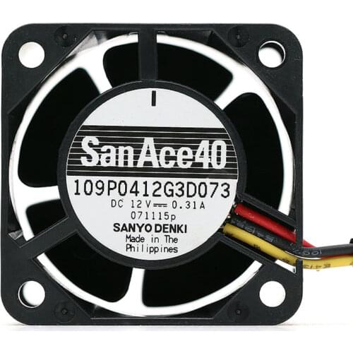 4CM 4028 DC12V 0.31A 109P0412G3D073 server fan 6 month warranty