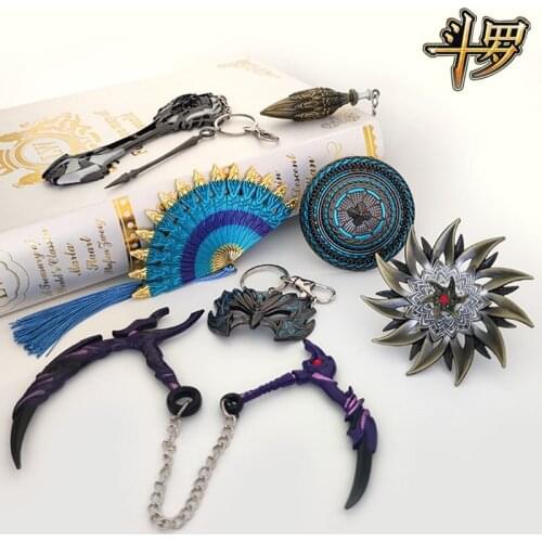 Anime Sword Toys Doula Continent Weapon Tang San Fo Anger Tang Lian Shura Seven Kills Sword Model Mainland Of Douluo Boys Gifts