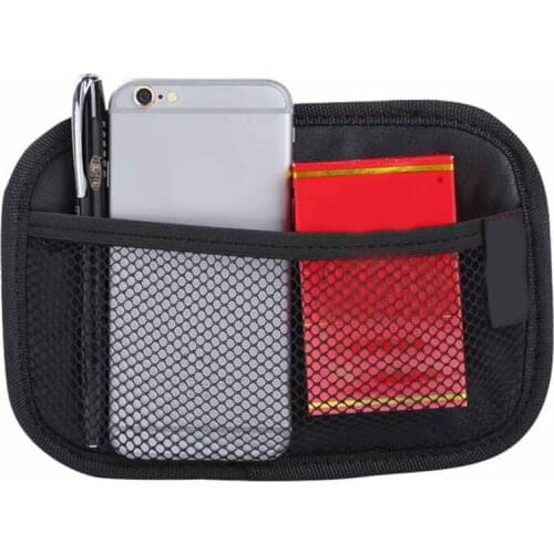 Car Inside Carmounted Mobile Phone Net Storage Box Automobile Small Items Storage Bags Car Supplies Organizer handy