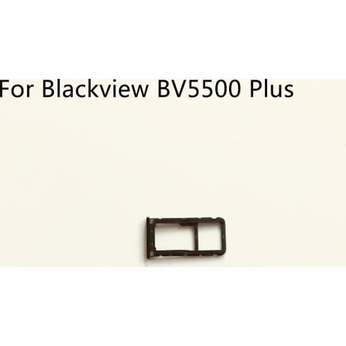Blackview BV5500 Plus Original New Sim Card Holder Tray Card Slot For Blackview BV5500 Plus MTK6739 5.5" 720*1440 Smartphone