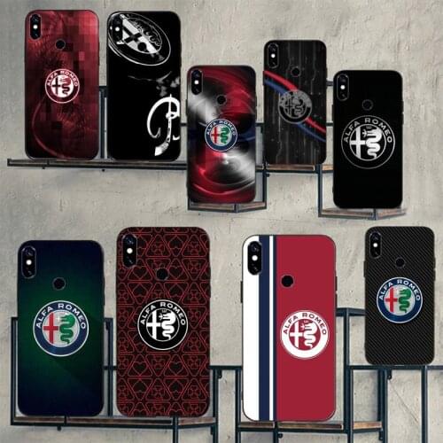 Alfa Romeo Phone Case For Xiaomi Redmi note 7 8 9 pro 8T 9S Mi Note 10 Lite pro