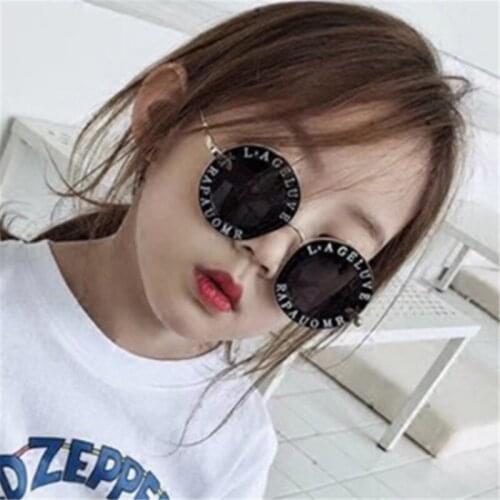 KILIG Children Goggle Girls ANTI-UV Sunglasses kids Boys Baby Classic Retro Cute Sun Glasses 2019 Candy Colors Round Eyewear