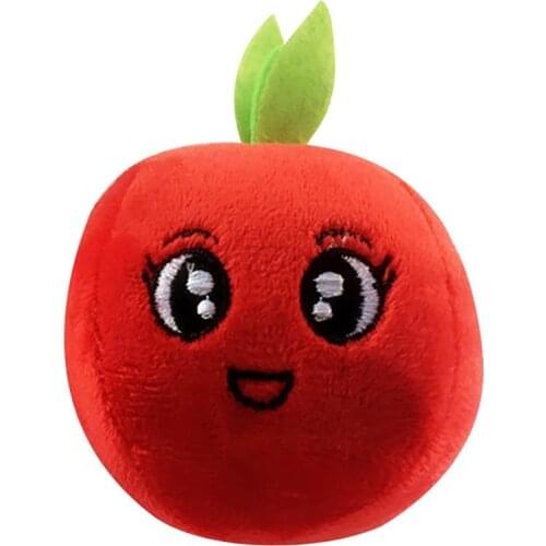 Dorakitten 1pc Pet Toy Creative Cartoon Apple Shape Bite-Resistant Pet Chew Toy Pet Squeaky Toy Pet Supplies Cat Dog Favors