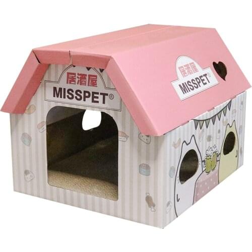 Izakaya Scratcher Nails Interactive Protecting Furniture Cat Toy Large Size Cat Scratcher Toy Cardboard