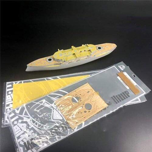 Masking Sheet DIY Decorative Cover Wooden Deck for 1/350 Scale Trumpeter 05353 Battleship Model Kits
