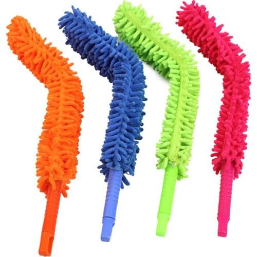 Furniture for Ceiling Fans Car Chenille Microfiber Duster Cleaner Handle Flexible Washable Clean The Dust