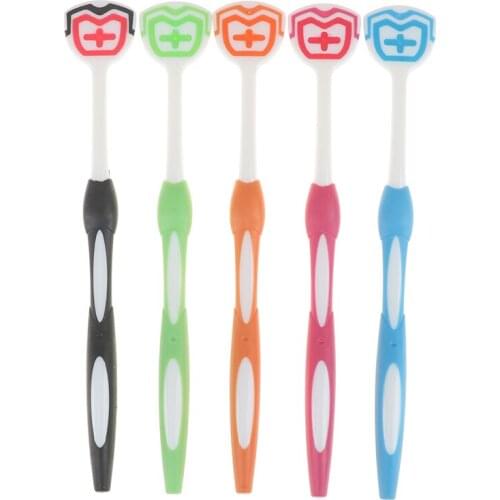 Soft Silicone Tongue Brush Cleaning Tongue Coating Brush Tongue Cleaner Fresh Breath Scraper Oral Care To Keep Fresh Breath