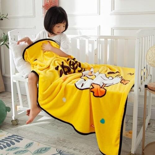 Soft and Comfortable 100x140cm Blanket Does Not Shed Hair Quality Children Bedding Keep Warm Constant Temperature Blanket F0301