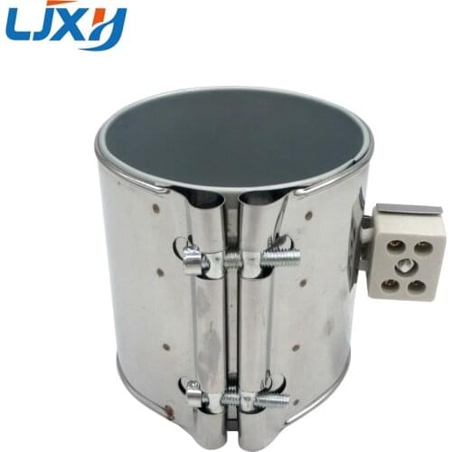 LJXH Stainless Steel Mica Band Heater 110V220V380V 95x60mm/40mm/45mm/50mm/55mm Wattage 500W/370W/420W/460W/330W