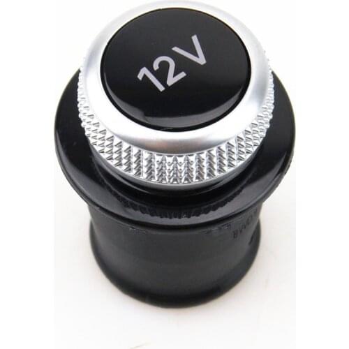 READXT Car Styling Chrome Cigarette Lighter Dust Cover Plug 12V Socket Cover Cap For A3 A4 B8 A5 A6 A7 Q3 Q5 Q7 TT RS6 RS7 S3 S4