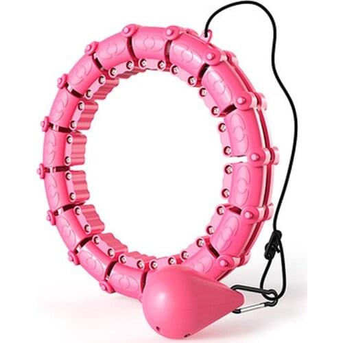 Adjustable Sport Hoops Abdominal Thin Waist Exercise Detachable Fitness Sport Hoop Exercise Gym Hoop Equipment Home Training 1pc