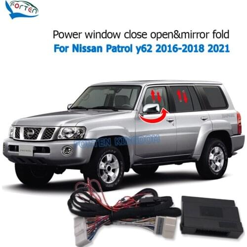 Forten Kingdom Car Side Rear View Mirror Folding And Auto Window Closer Open Kit Modeul For Nissan Patrol y62 2016-2018 2021