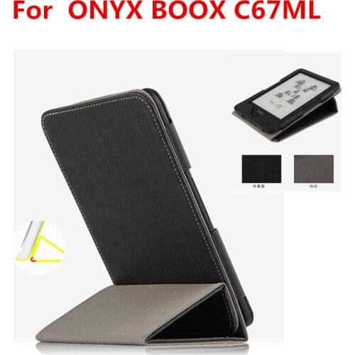 Protective PU Leather Case for Onyx Boox C67ML Magellan/Caesar/Darwin/James Cook/Vasco da Gama 6 5 4 3 2 6 inch Reader Cover