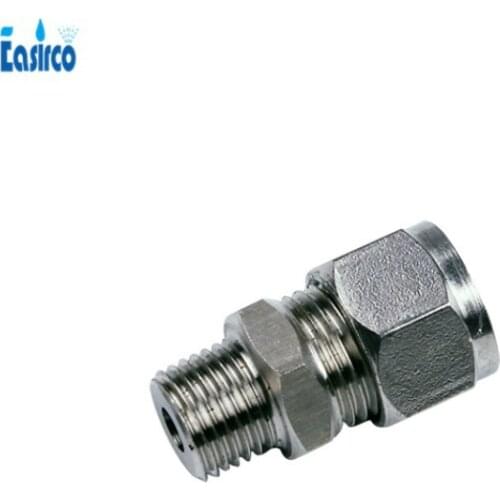 5pcs/pack) 3/8"-1/4'' thread Stainless steel OD Transform Male connector for mist system