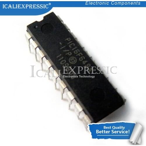 5PCS PIC16F648A-I/P PIC16F648A 16F648A-I/P 16F648A DIP-18 In Stock